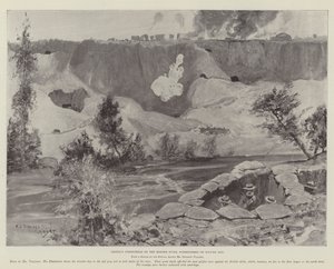El bastión de Cronje en el río Modder, rendido en el Día de Majuba de Henry Charles Seppings Wright